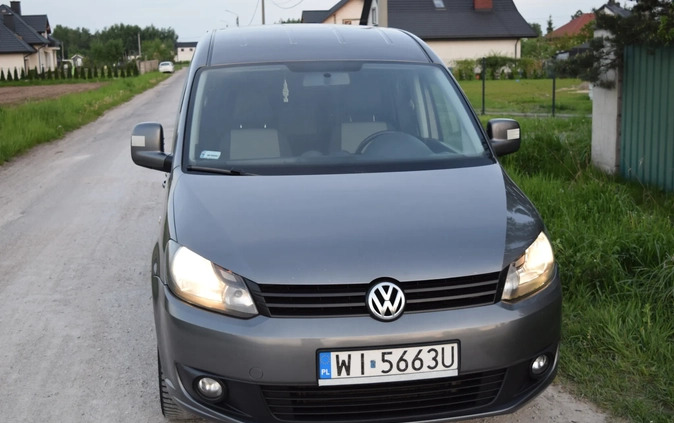 Volkswagen Caddy cena 43300 przebieg: 440827, rok produkcji 2013 z Wyszków małe 704